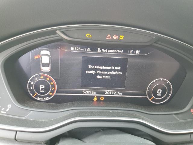 2018 AUDI A4 PREMIUM WAUKMAF45JA215153