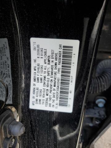 2016 HONDA ACCORD LX 1HGCR2F30GA002451