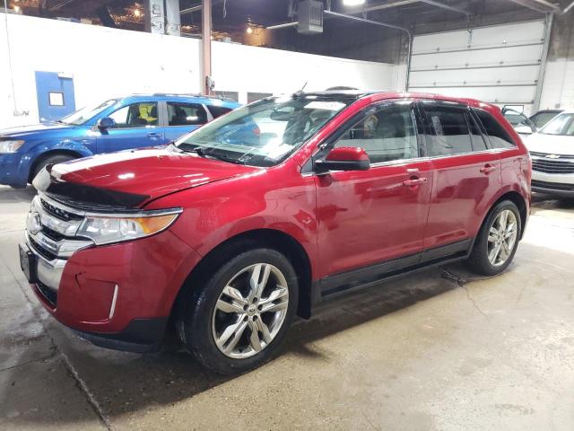 FORD EDGE LIMIT 2013 red 4dr spor gas 2FMDK3K96DBB26050 photo #1