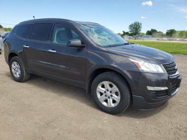 Vin: 1gnkrfkd7hj323606, lot: 57621515, chevrolet traverse ls 20174