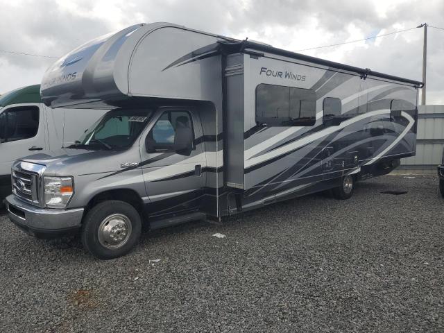 FORD ECONOLINE 2019 gray  gas 1FDXE4FS6KDC13056 photo #3