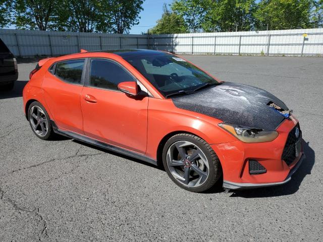 Vin: kmhth6ab7ku012324, lot: 58624165, hyundai veloster turbo 20194