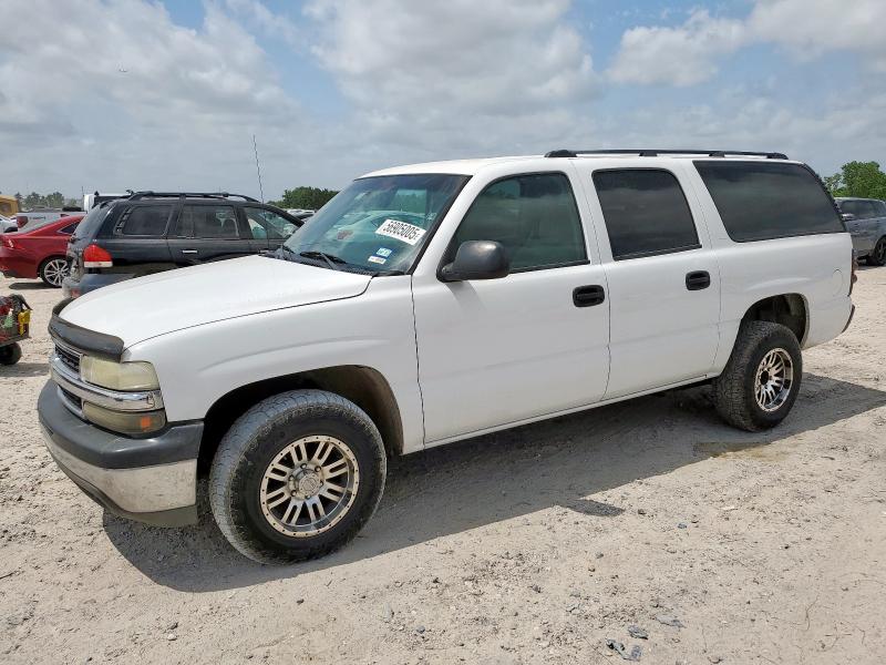 CHEVROLET SUBURBAN C 2006 white  flexible fuel 3GNEC16Z56G199292 photo #1