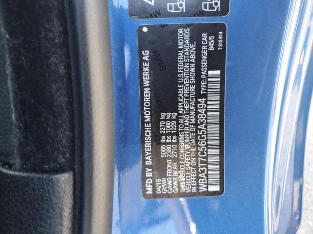 2016 BMW 435 XI WBA3T7C56G5A38494