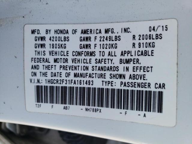 2015 HONDA ACCORD LX - 1HGCR2F31FA161493