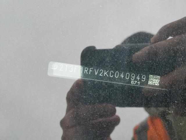 2019 TOYOTA RAV4 LE - 2T3F1RFV2KC040949