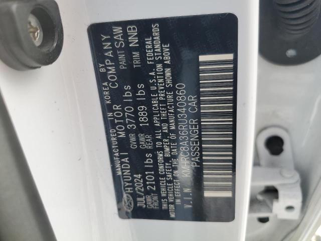 2024 HYUNDAI VENUE SEL KMHRC8A36RU340860