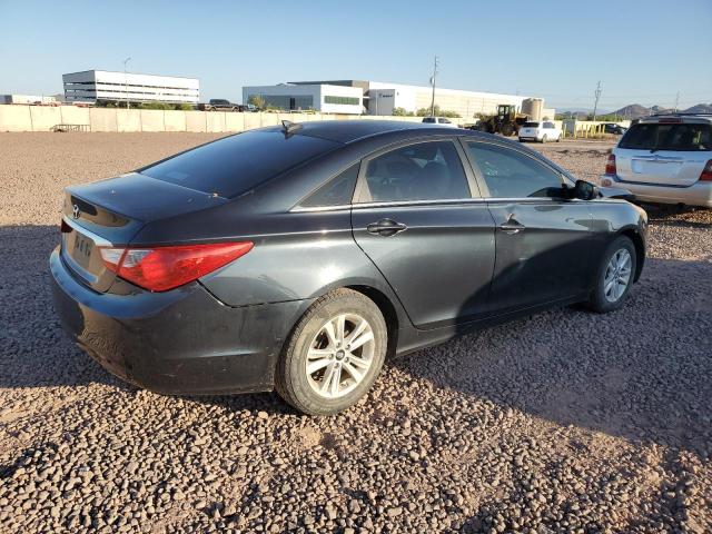 HYUNDAI SONATA GLS 2013 black  gas 5NPEB4AC6DH777730 photo #4