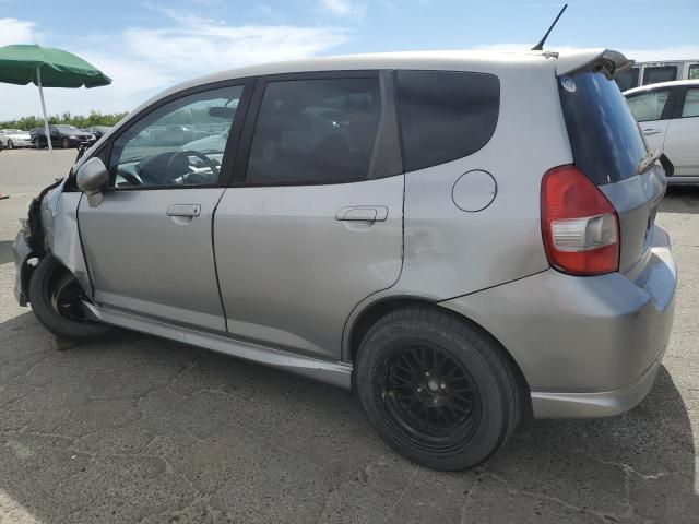 HONDA FIT 2007 silver  gas JHMGD38637S040082 photo #3