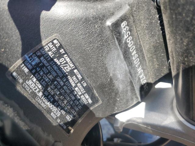 2025 KAWASAKI ZX636 K JKBZXJK10SA009539