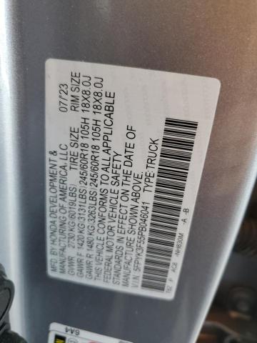 2023 HONDA RIDGELINE 5FPYK3F55PB046041