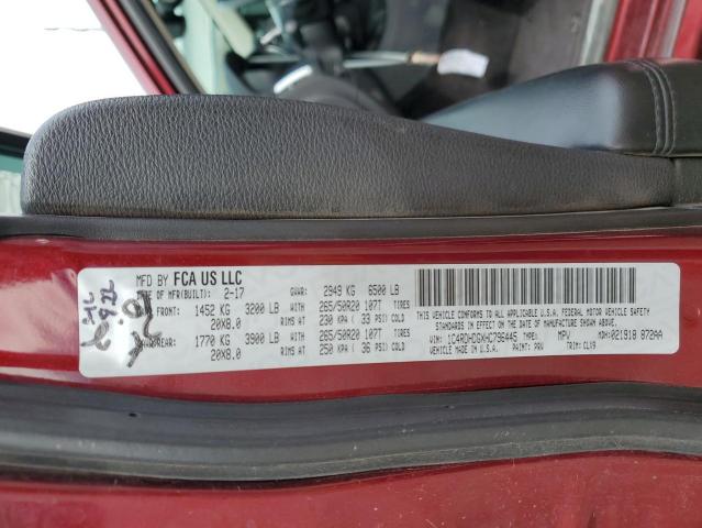 2017 DODGE DURANGO GT - 1C4RDHDGXHC796445