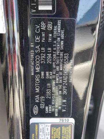 2019 KIA FORTE FE - 3KPF24AD1KE096583