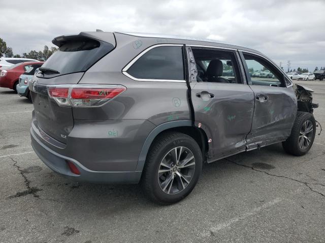 Vin: 5tdkkrfh3gs135758, lot: 55563555, toyota highlander xle 20163