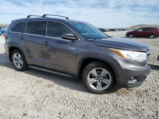 Vin: 5tddcrfh0gs018631, lot: 56590755, toyota highlander hybrid limited 20164