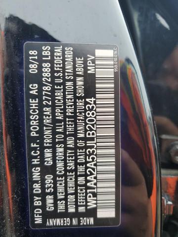2018 PORSCHE MACAN - WP1AA2A53JLB20834