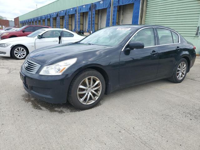 INFINITI G35 2007 black  gas JNKBV61F37M823703 photo #1