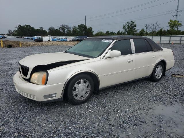 CADILLAC DEVILLE 2003 white  gas 1G6KD54Y23U236658 photo #1