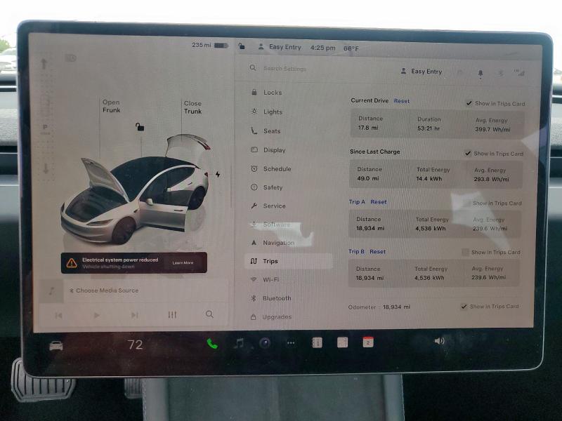 2024 TESLA MODEL 3 - 5YJ3E1EB1RF737639