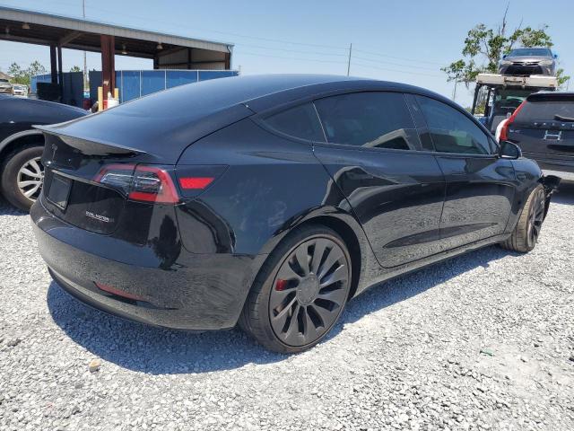 Vin: 5yj3e1ec0pf591837, lot: 57153075, tesla model 3 20233