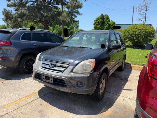 HONDA CR-V LX 2006 black 4dr spor gas JHLRD68516C004132 photo #3