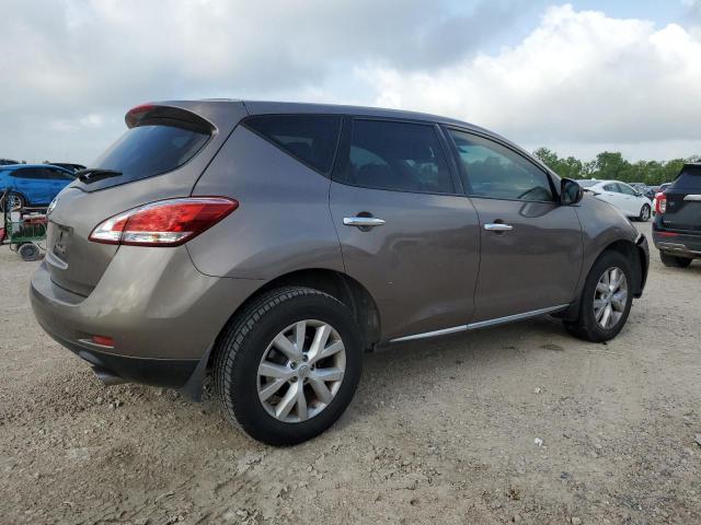 NISSAN MURANO S 2014 brown  gas JN8AZ1MU5EW414445 photo #4