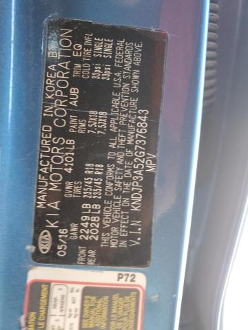 2016 KIA SOUL + - KNDJP3A52G7376843
