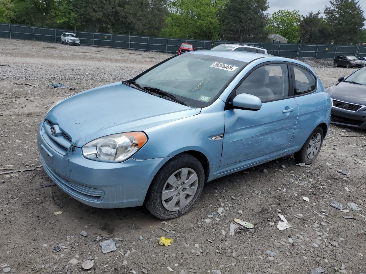 HYUNDAI ACCENT BLUE