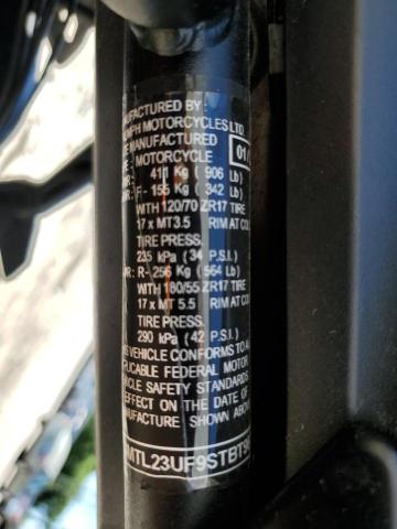 2025 TRIUMPH MOTORCYCLE DAYTONA 66 SMTL23UF9STBT9671