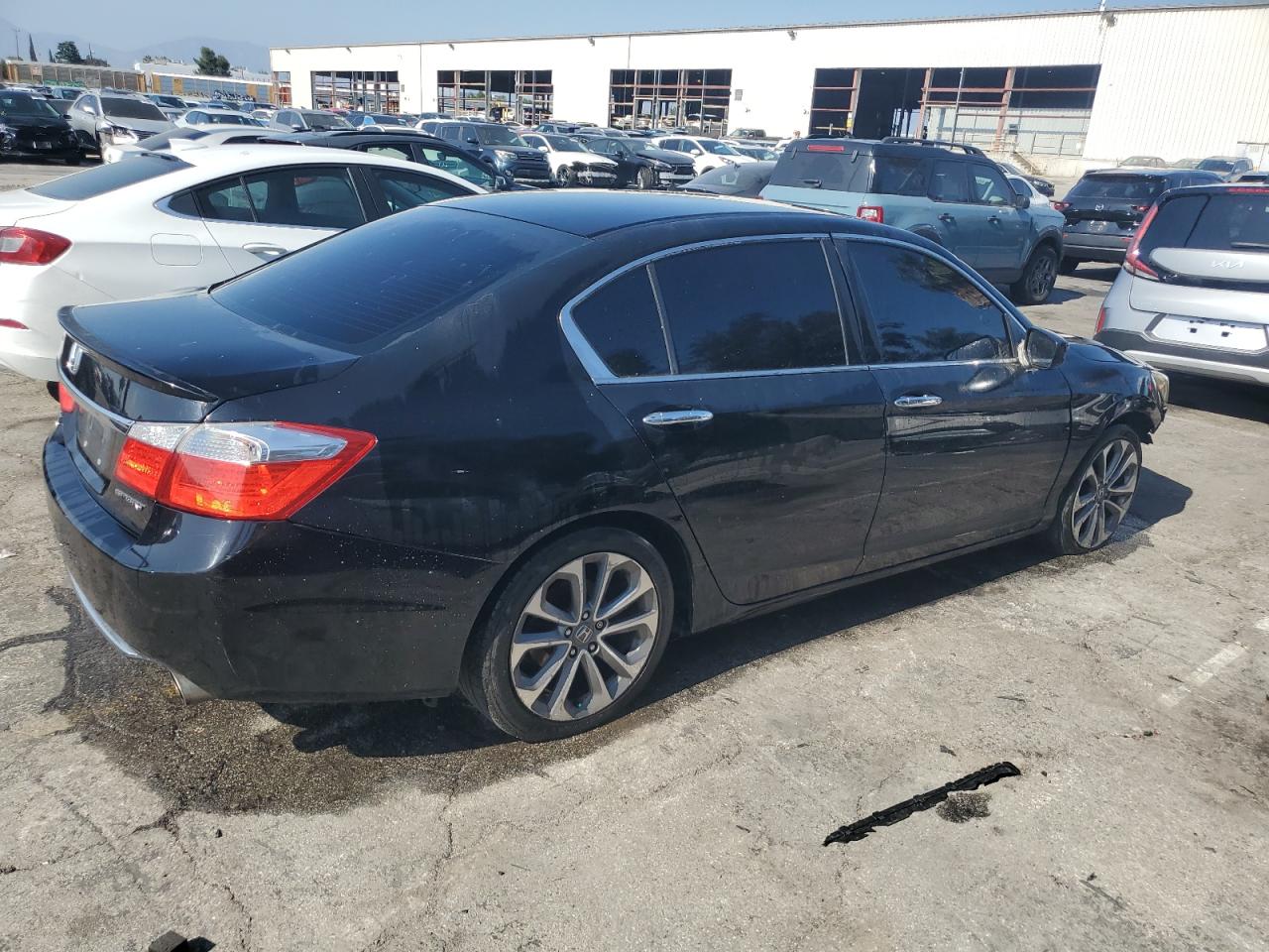 Lot #3308229203 2014 HONDA ACCORD SPO