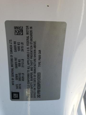 2015 CHEVROLET CAMARO LS - 2G1FB1E36F9130353