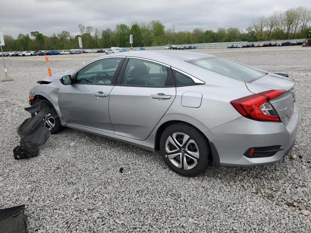 Vin: 19xfc2f52he040843, lot: 55878155, honda civic lx 20172