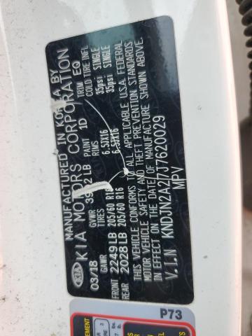 2018 KIA SOUL KNDJN2A27J7620029
