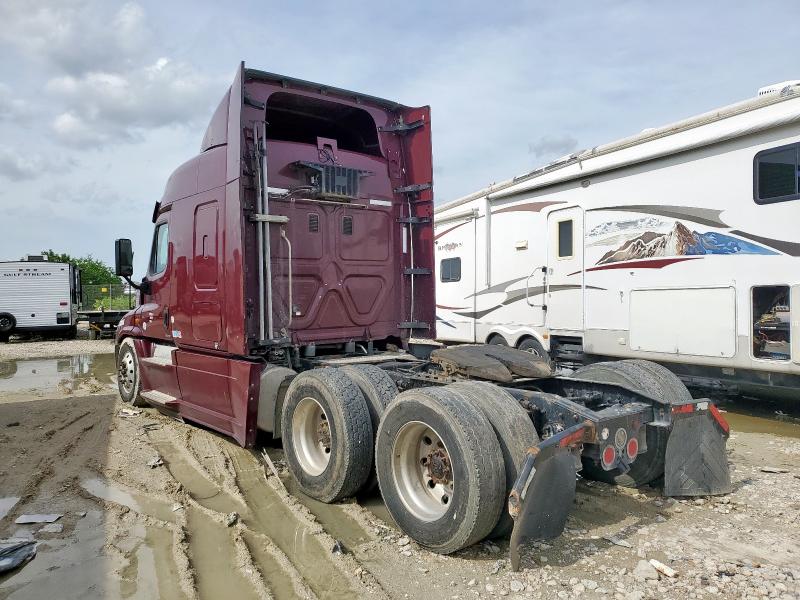 FREIGHTLINER CASCADIA 1 2016 burgundy tractor diesel 3AKJGLDV5GSGU6005 photo #4