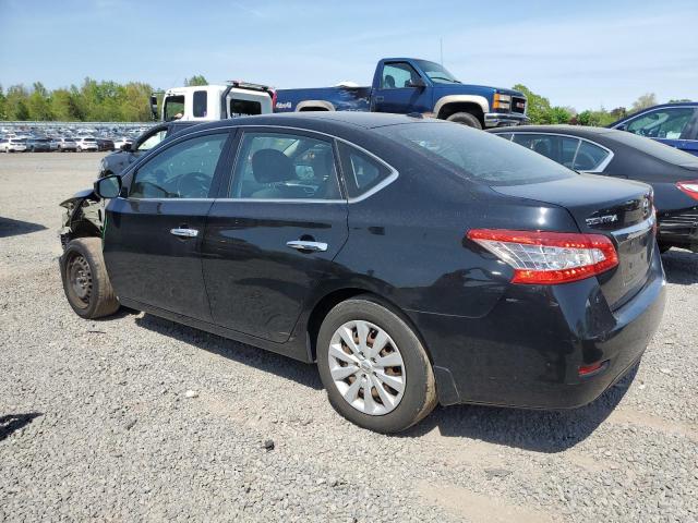 Vin: 3n1ab7ap5fl685355, lot: 54694615, nissan sentra s 20152