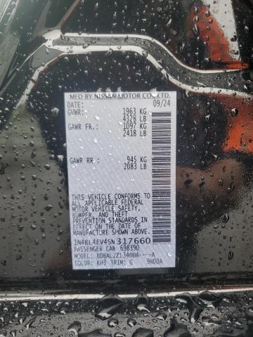 2025 NISSAN ALTIMA SL 1N4BL4EV4SN317660