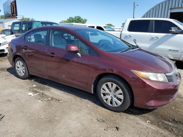 Vin: 2hgfb2f51ch503198, lot: 55396895, honda civic lx 20124