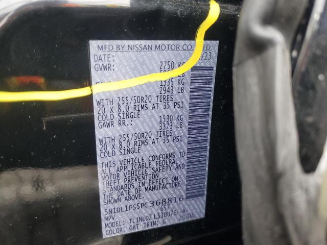 2023 INFINITI QX60 LUXE 5N1DL1FS5PC368816