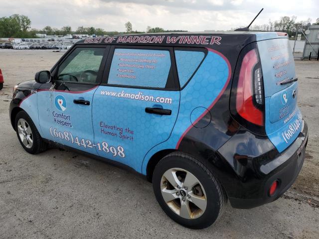 Vin: kndjn2a29j7533877, lot: 56697165, kia soul 20182