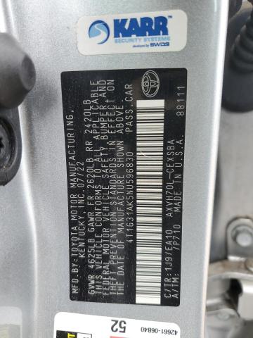 2022 TOYOTA CAMRY NIGH 4T1G31AK5NU596830