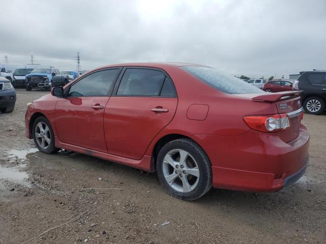 TOYOTA COROLLA BA 2012 red  gas 2T1BU4EE4CC873592 photo #3