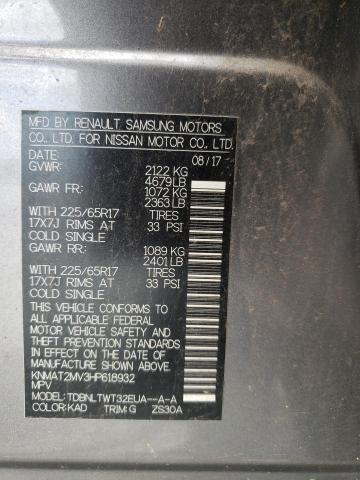2017 NISSAN ROGUE S - KNMAT2MV3HP618932