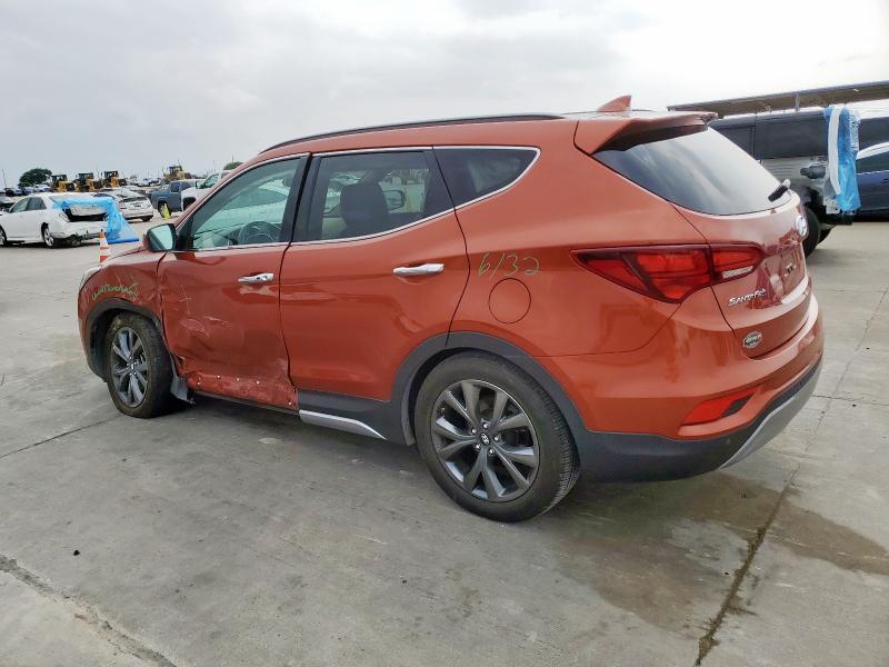 Vin: 5xyzw4la0hg397412, lot: 57571195, hyundai santa fe 20172