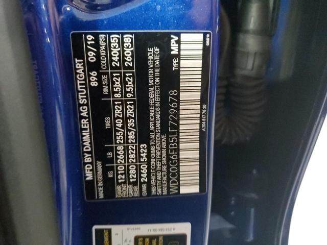 2020 MERCEDES-BENZ GLC 43 4MA - WDC0G6EB5LF729678