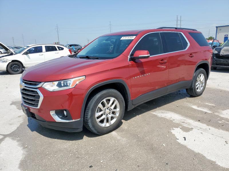 Vin: 1gnergkw8kj250290, lot: 57570265, chevrolet traverse lt 2019 img_1