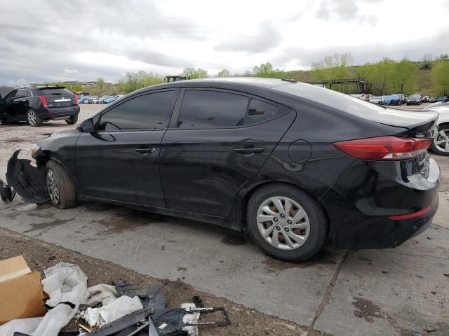 Vin: kmhd74lf2hu309439, lot: 56146255, hyundai elantra se 20172