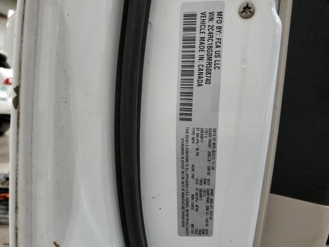 2021 CHRYSLER PACIFICA T 2C4RC1BG0MR508740