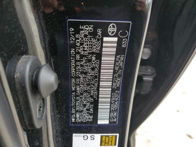 2020 TOYOTA COROLLA LE - JTDEPRAE0LJ095450