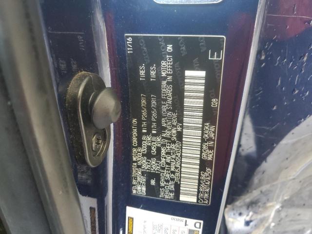 2016 TOYOTA 4RUNNER SR - JTEBU5JR6G5403707