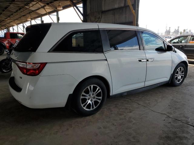 HONDA ODYSSEY EX 2013 white sports v gas 5FNRL5H61DB072367 photo #4